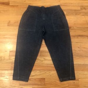 Oska Indigo Blue Jeans in Gawa style in size 4 US 12-14 balloon wide leg!